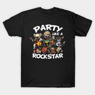 Party like a Rockstar T-Shirt